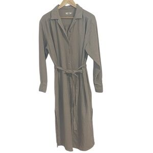 Women's UGG Anthea Dress, Taupe, Midi, aesthetic, neutral, Medium